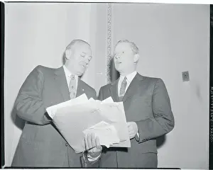 Senator Albert Gore Standing With Senator Styles Bridges