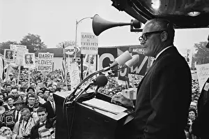 Information Prints: Senator Barry Goldwater Campaigning