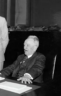 Senator Carter Glass with Senate Banking and Currency Committee
