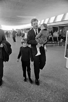 Senator Edward Kennedy with His Sons