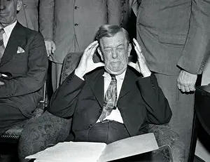 Ellison D Prints: Senator Ellison Smith Holding Head