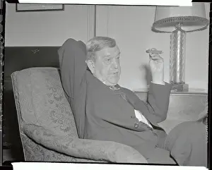 Ellison D Prints: Senator Ellison Smith Smoking Cigar