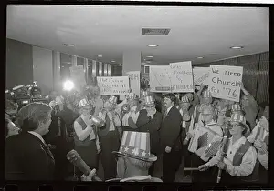 Senator Frank Church Shaking Hands