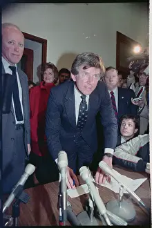 Concord Prints: Senator Gary Hart Registering for Presidential Campaign