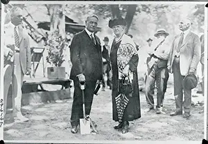 Sacramento Prints: Senator Hiram Johnson with N.E. White
