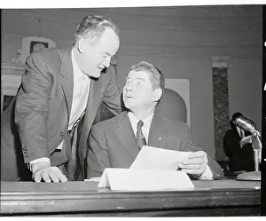 Senator Hubert Humphrey and Orville L. Freeman