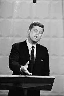 Senator John F. Kennedy During Debate