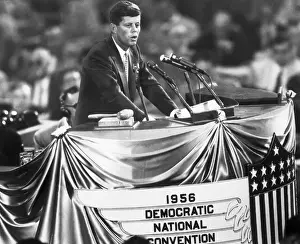 Nomination Prints: Senator John Kennedy Is On The Rostrum