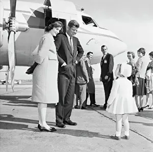 Farewell Prints: Senator John Kennedy Saying Goodbye to Family