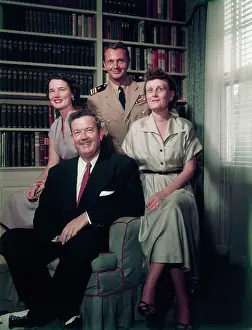 Tazewell T Prints: Senator John Sparkman and Family