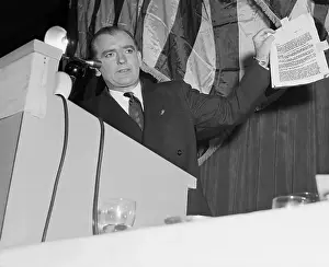 Congress Prints: Senator Joseph McCarthy Waving Document