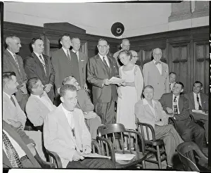 Miami Prints: Senator Kefauver and Dorothea Lovejoy
