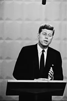 Debate Prints: Senator Kennedy During Debate