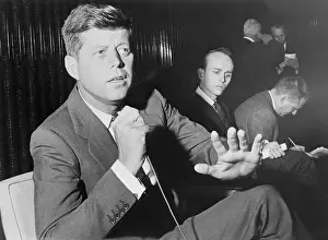 Portland Prints: Senator Kennedy Gesturing