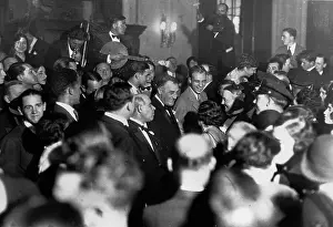 Lehman Prints: Senator Lehman with the Roosevelts
