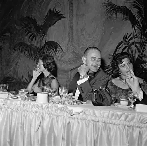 Senator Lyndon Johnson Joking with Jacqueline Kennedy