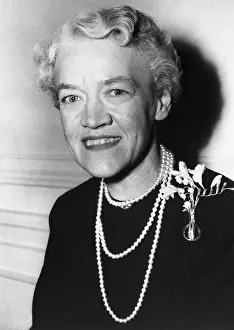 Diplomacy Prints: Senator Margaret Chase Smith Smiling