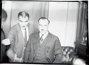 Providence Prints: Senator Powers and Governor Toupin Discussing Filibuster