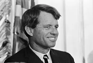 Senator Robert Kennedy Smiling
