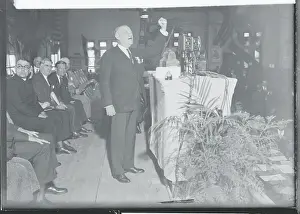 Democrat Prints: Senator Robert Wagner Addressing New York State Democratic Convention