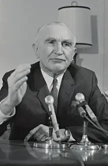 Senator Wayne Morse Giving Speech