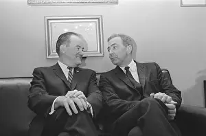 Hubert H Prints: Senators Hubert Humphrey and Eugene McCarthy