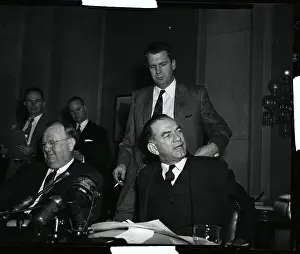 Senators on Stock Market Study Assembling Together