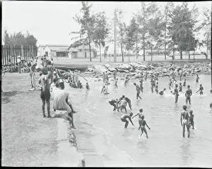 Dakar Prints: Senegal Beach Goers