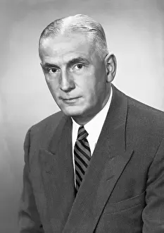 60 64 Years Prints: Senior man posing in studio, (B&W), portrait