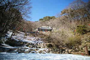 Wooden Gallery: Seokguram Grotto from the outside