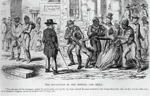 Whip Prints: The Separation of Mother and Child by George Cruikshank