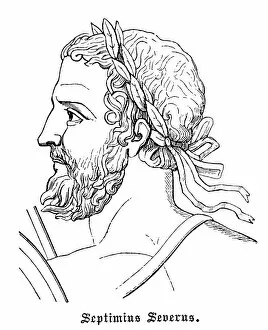 Images Dated 10th June 2017: Septimius Severus (145-211), Roman emperor