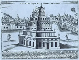 Built In Prints: Septizonius Vetus Ad Thermas Antonianas