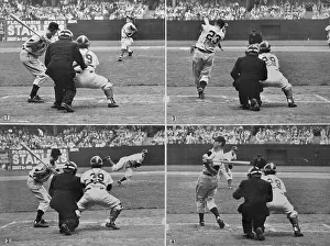 Sequence of Ralph Branca Pitching