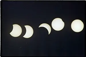 Time Exposure Prints: Sequence Of Solar Eclipse Up To 60%