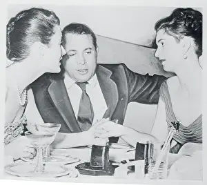 Serge Rubinstein Talking to Two Women