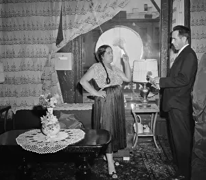 Gypsy Prints: Sergeant Behan Talking to Gypsy