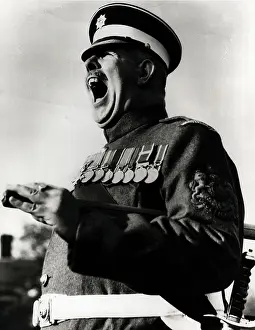 Loud Prints: Sergeant Major Screaming at His Troops