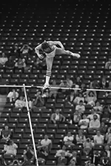 Indianapolis Prints: Sergei Bubka Clearing the Bar