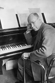 Sergei Prokofiev at Piano