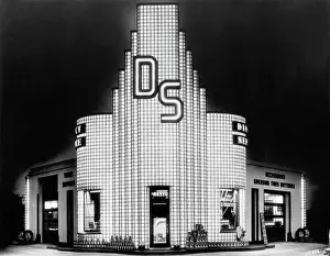 Minneapolis Prints: Service Station Glowing