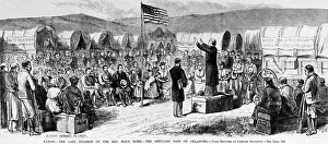 Raid Prints: Settlers Raid On Oklahoma