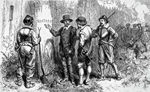 Settler Prints: Settlers Find Remains Of Lost Colony