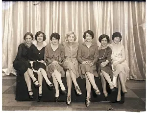 Contestant Prints: Seven Miss Broadway Contestants