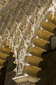 Plaster Prints: Seville Alcazar - Arcade detail