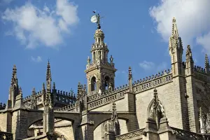 Sevilla Province Prints: Seville Cathedral, the third largest church in the world