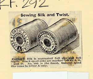 Spool Prints: Sewing Silk
