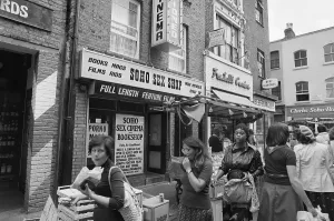 Popular Prints: Sex Shop in Soho