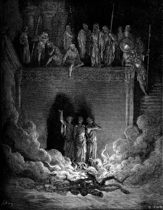 Ethnicity Gallery: Shadrach Meshach and Abednego in the Fiery Furnace