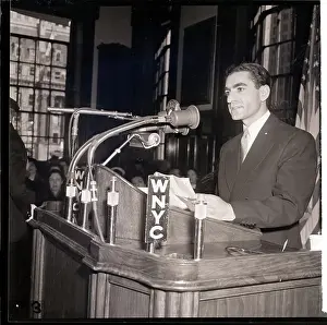 Shah of Iran Speaking on American Radio